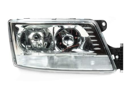 Фара MAN TGX (электрокорректор)+DRL 2009-2021 правая 505762