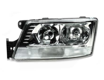 Фара MAN TGX (электрокорректор)+DRL 2009-2021 левая 505763