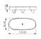 Боковой габаритный фонарь неоновый Sprinter/Crafter желтый HM-0524