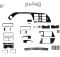 Накладки на панель Mercedes Actros Full Set MP2-MP3 2003-2016 (Meric, 49 деталей) 94000053
