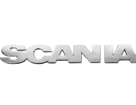 Накладки на буквы Scania нержавейка