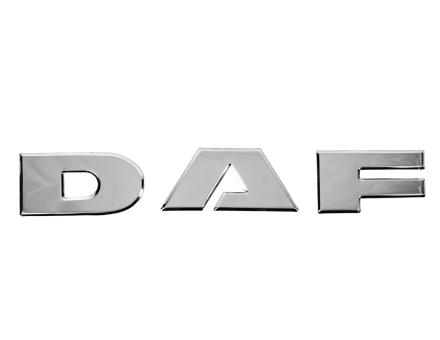 Накладки на буквы Daf нержавейка