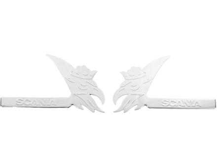 Накладки вокруг ручек Scania нержавейка FSC141