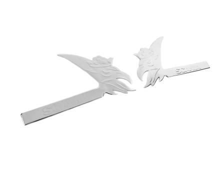 Накладки вокруг ручек Scania нержавейка FSC141