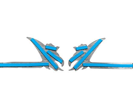 Накладки вокруг ручек Scania нержавейка FSC141