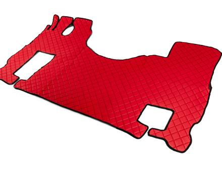 Ковер в салон Mercedes Actros MP2-3 экокожа красный автомат 559938370