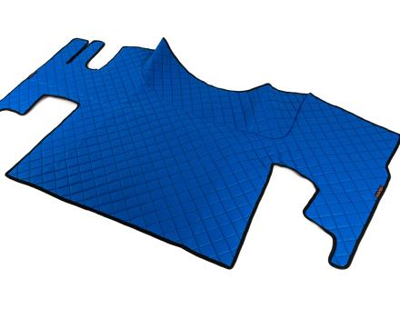 Ковер в салон Renault Gama T экокожа синий (ровный пол) автомат GP3935