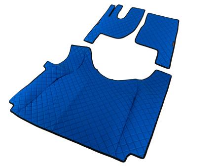 Коврики в салон Renault Gama T экокожа синие автомат GP3905