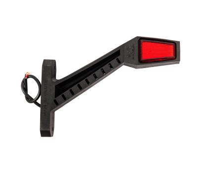 Габарит заноса 3-сторонний LED 18 см (белый/желтый/красный) 12–24V