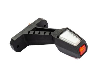 Габарит заноса 3-сторонний LED 14 см (белый/желтый/красный) 12–24V