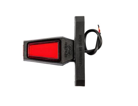 Габарит заноса 3-сторонний LED 9 см (белый/желтый/красный) 12–24V