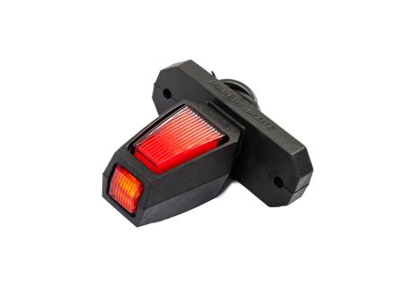 Габарит заноса 3-сторонний LED 9 см (белый/желтый/красный) 12–24V