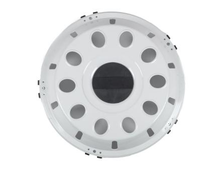 Колпак 22.5 металлический передний белый JK103211