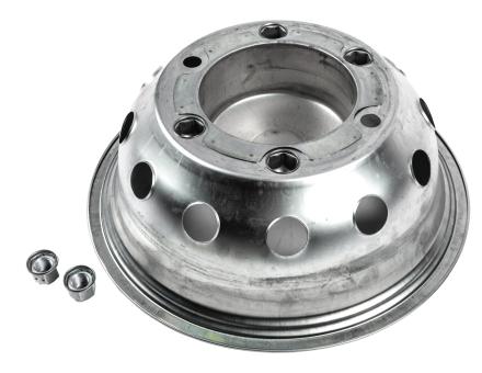 Колпак 16 нержавейка задняя (daily 6.0) JK439102