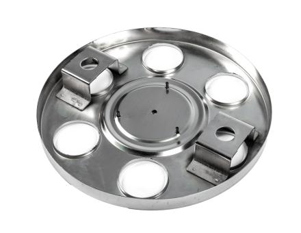 Колпак 17.5 хром закрыт 6 болтов DB305304