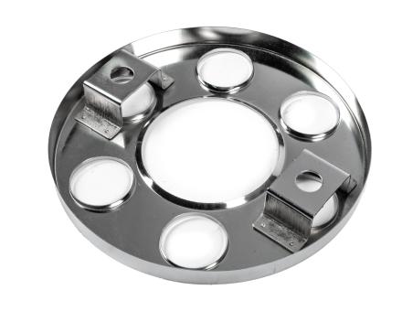 Колпак 17.5 хром открытый 6 болтов BB305304