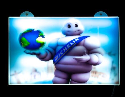 Светодиодная LED панель Michelin Bibendum с подсветкой, 12–24 В