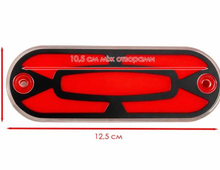 Фонарь габаритный неоновый красный L0540R