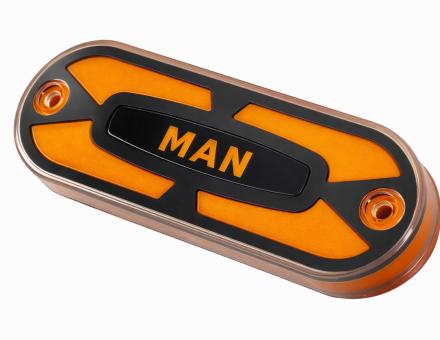 Фонарь габаритный неоновый желтый с логотипом Man L0544Y