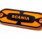 Фонарь габаритный неоновый желтый с логотипом Scania L0549Y