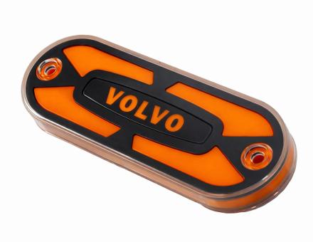 Фонарь габаритный неоновый желтый с логотипом Volvo L0547Y
