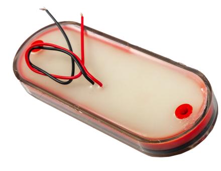 Фонарь габаритный неоновый желтый L0540Y