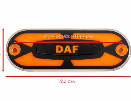 Фонарь габаритный неоновый желтый с логотипом Daf L0546Y