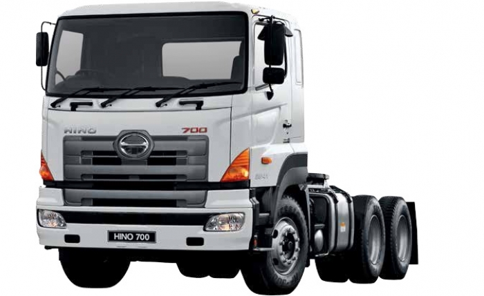 Обзор японского тягача HINO 700 6x4